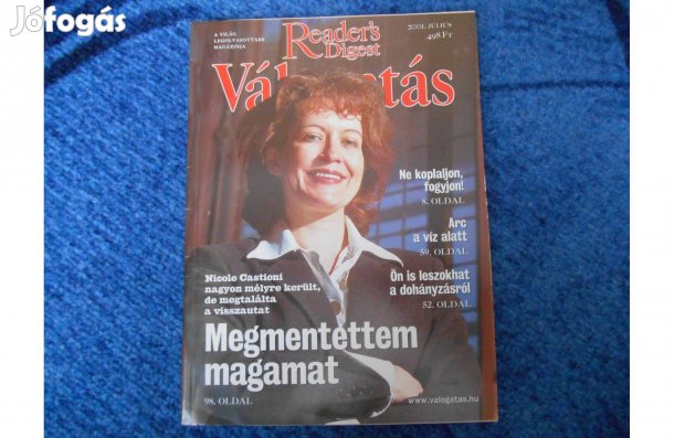 Reader's Digest magazin 2001 július