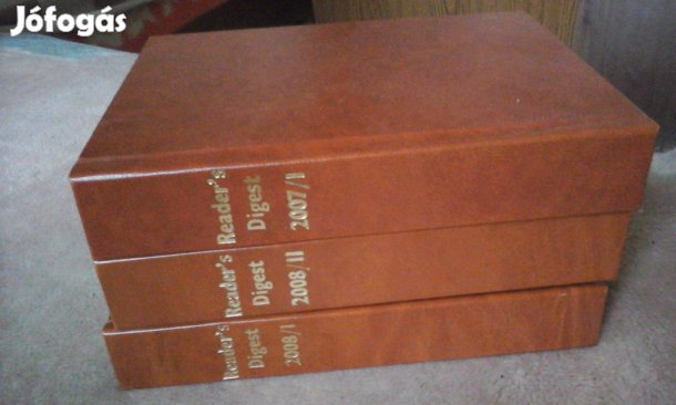 Reader's Digest magazinok könyvbe bekötve eladók