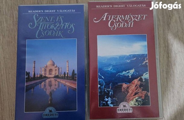 Readers Digest: Csodák 2 db VHS