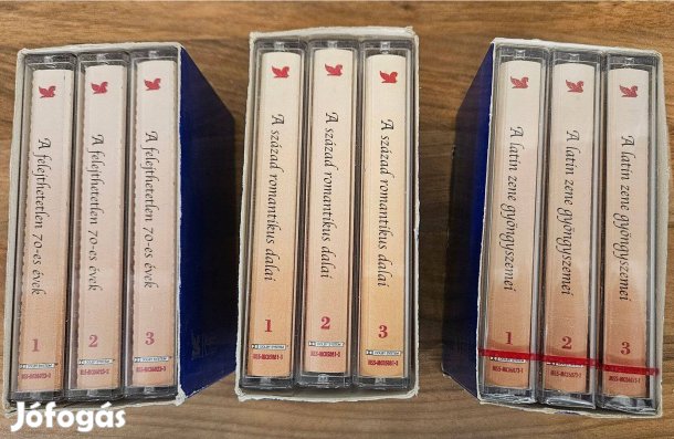 Readers Digest audió kazetták: A XX. század legszebb dalai sorozat