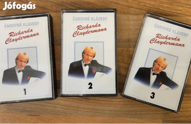 Readers Digest audió kazetták: Richard Clayderman (3 db kazetta)