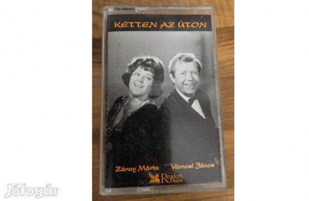 Readers Digest audió kazetták: Zárai Márta és Vámosi János (3db)