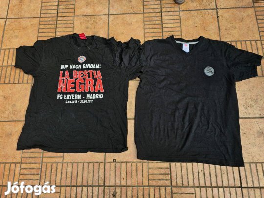 Real Madrid Bayern München BL döntő póló XL 2db