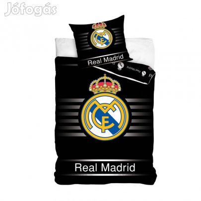 Real Madrid ágynemű 140x200 pamut fekete