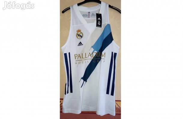 Real Madrid eredeti adidas Star Wars fehér kosaras mez (L)