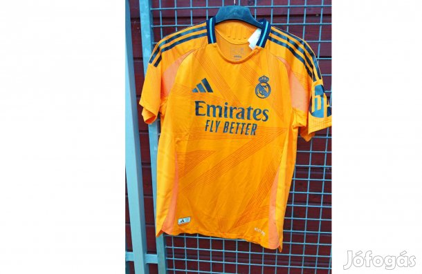 Real Madrid eredeti adidas narancssárga 2024-25 mez (L)