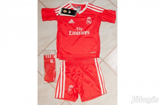 Real Madrid eredeti adidas piros -pink baby szett (98)