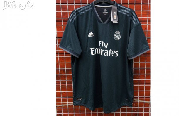 Real Madrid eredeti adidas sötétszürke climachill mez (2XL)
