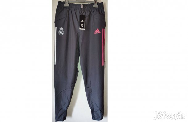 Real Madrid eredeti adidas szürke gyerek hosszú nadrág (L, 164)