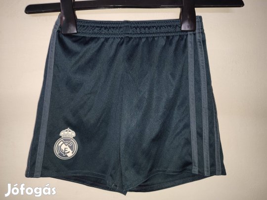 Real Madrid eredeti adidas szürke gyerek rövid nadrág (116)