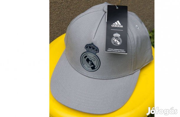 Real Madrid eredeti adidas szürke snapback sapka