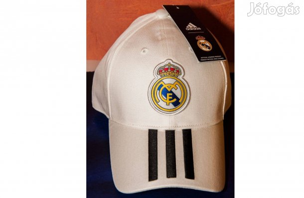 Real Madrid eredeti fehér fekete adidas gyerek baseball sapka