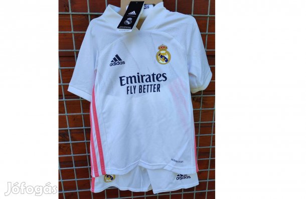 Real Madrid eredeti fehér pink adidas gyerek szett (2XS, 116)