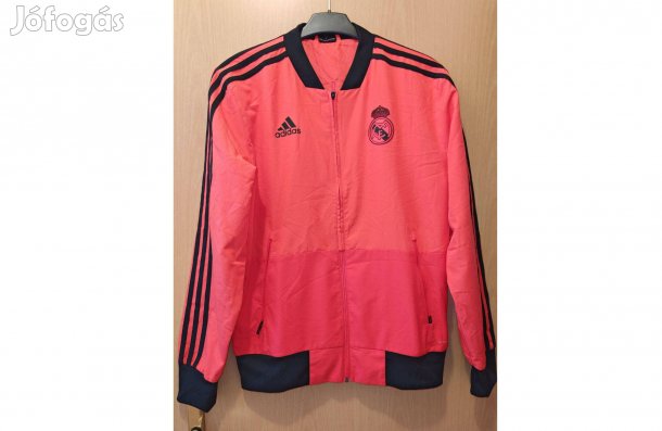 Real Madrid eredeti pink adidas cipzáras felső (S-es)