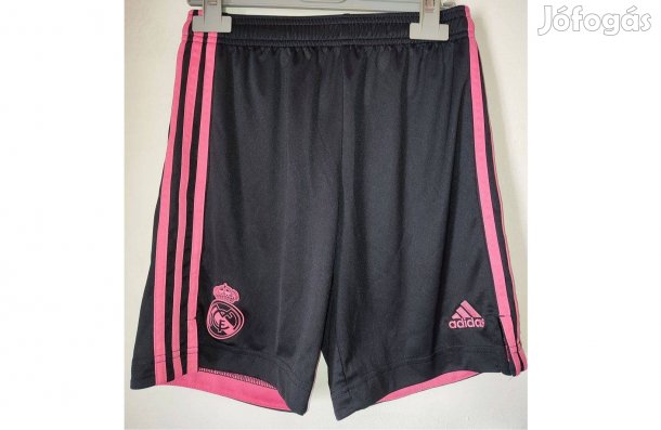 Real Madrid eredeti pink-fekete adidas gyerek rövid nadrág (M, 152)