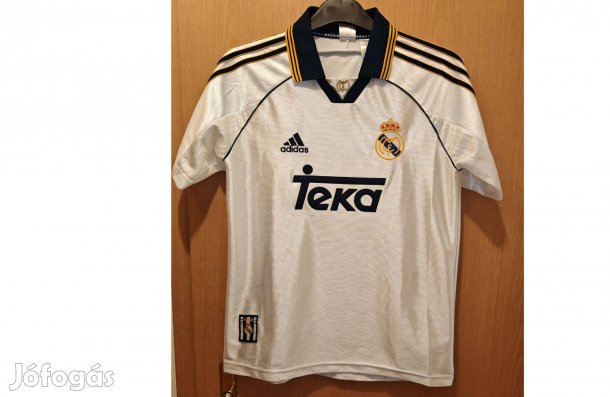 Real Madrid habfehér eredeti adidas mez (XS)