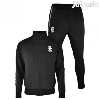 Real Madrid melegítő garnitúra felnőtt Black Elite