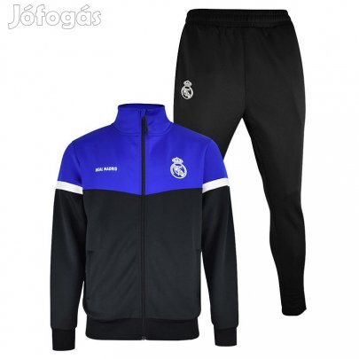 Real Madrid melegítő garnitúra felnőtt kék-fekete