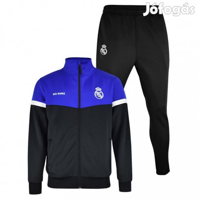 Real Madrid melegítő garnitúra felnőtt kék-fekete