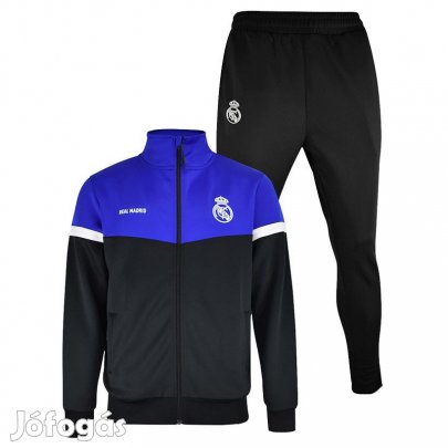 Real Madrid melegítő garnitúra felnőtt kék-fekete