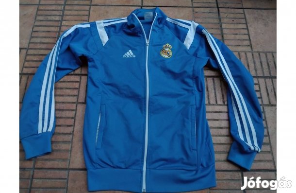 Real Madrid melegítő pulóver M