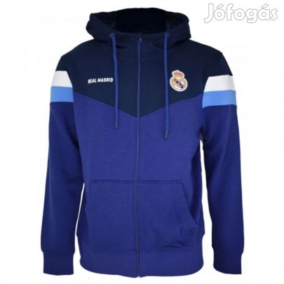 Real Madrid pulóver felnőtt zippes sötétkék