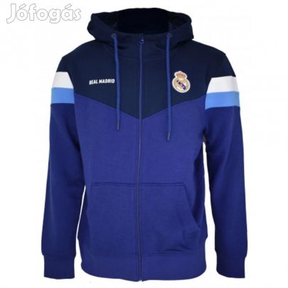 Real Madrid pulóver felnőtt zippes sötétkék