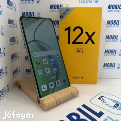 Realme 12X 5G Kártyafüggetlen 128 GB, 12 hó garancia