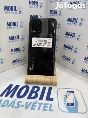 Realme 8 4G Kártyafüggetlen 128 GB 6 GB Ram, 12 hó garancia