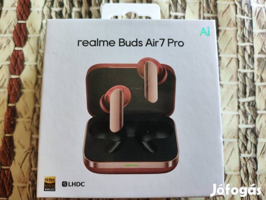 Realme Buds Air7 Pro piros Global Version fülhallgató eladó