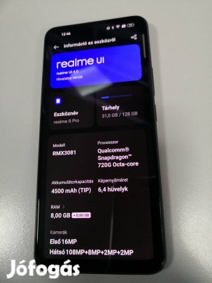 Realmi 8 Pro 8+8/128GB 