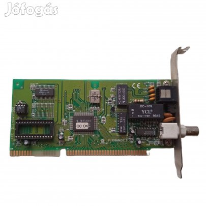 Realtek hálókártya , ISA , BNC és ethernet csatlakozós