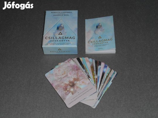Rebecca Campbell Csillagmag jóskártya 53 lapos kártyacsomag, kiskönyv