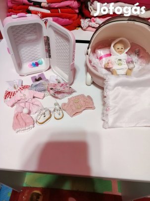 Reborn baba szilikon,új.