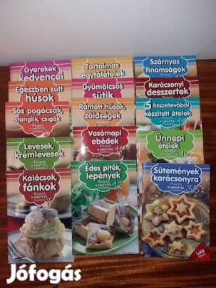 Receptek a Nagyitól fázisfotókkal receptgyűjtemény sorozat egyben
