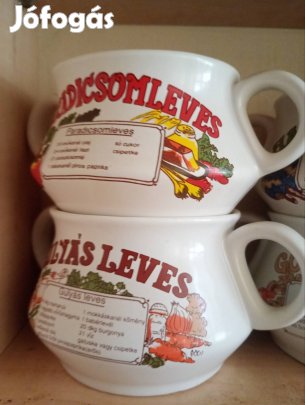 Receptes porcelán leveses bögre 3dl és 5dl