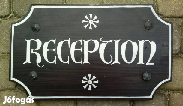 Reception fatábla eladó !