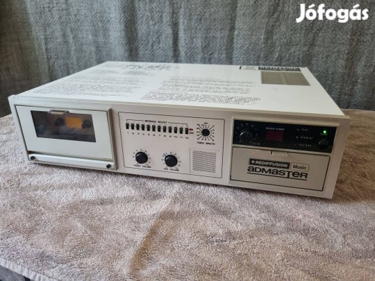 Rediffusion Admaster CM-3000 stúdió magnódeck