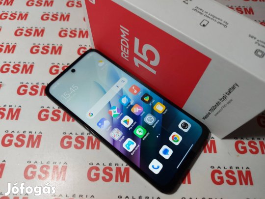 Redmi 15 128gb újszerű független garanciás 