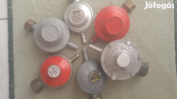 Reduktor, nyomáscsökkentő PB propánbután gázpalackhoz