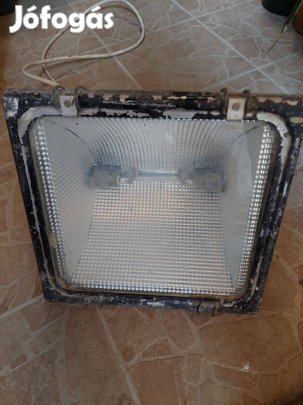 Reflektor lámpa cserélhető izzószállal (pl. építkezéshez.)