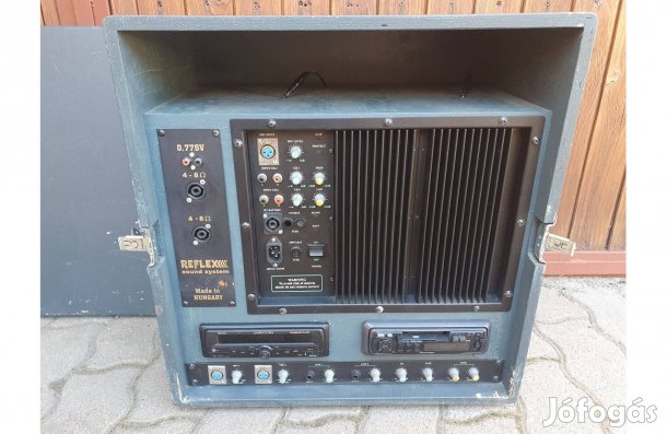 Reflex erősítő keverő reckben