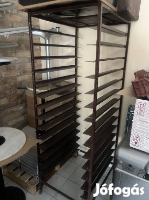 Regál kocsi 60x75 cm lemezhez