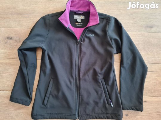 Regatta Great outdoors fekete női softshell pulcsi kabát 12 M