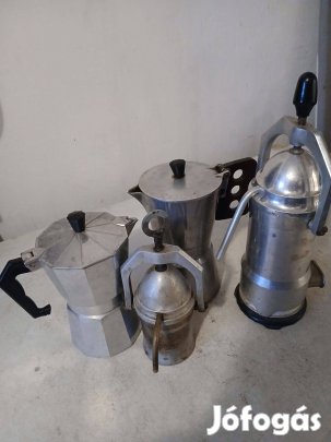 Régebbi kávéfőzők, kotyogó