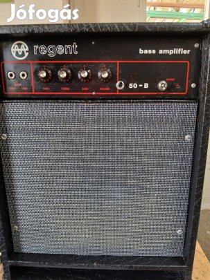 Regent 50-Bkeverőerősitő megkimélt állapotú 50w-os