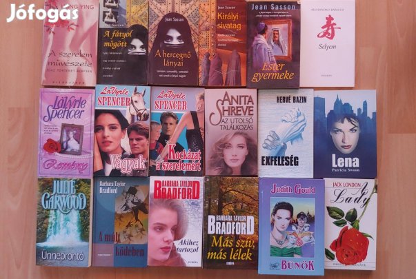 Regények 899 Ft / db
