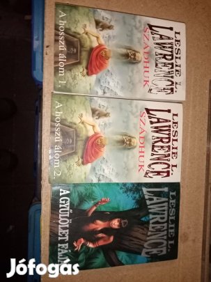 Regények - Leslie L. Lawrence 3 db