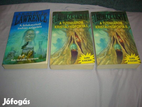 Regények - Lőrinc L. László / Leslie L. Lawrence 3 db