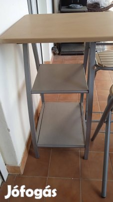 Reggeliző asztal 2db székkel 